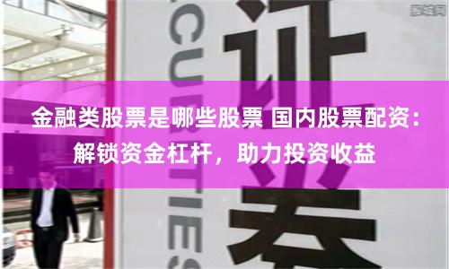 金融类股票是哪些股票 国内股票配资：解锁资金杠杆，助力投资收益